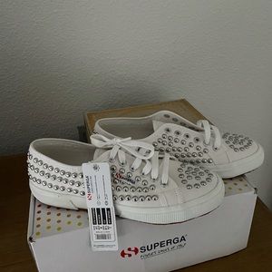 superga swarovski sneakers
